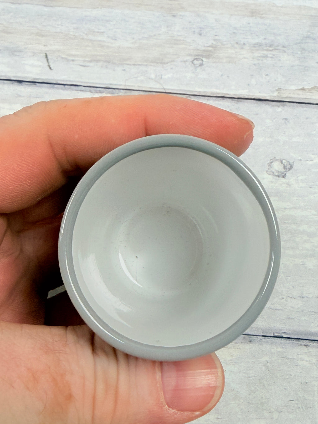 Six Flags America Black Ceramic Shot Glass with Commemorative Plaque