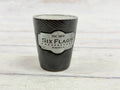 Six Flags America Black Ceramic Shot Glass with Commemorative Plaque