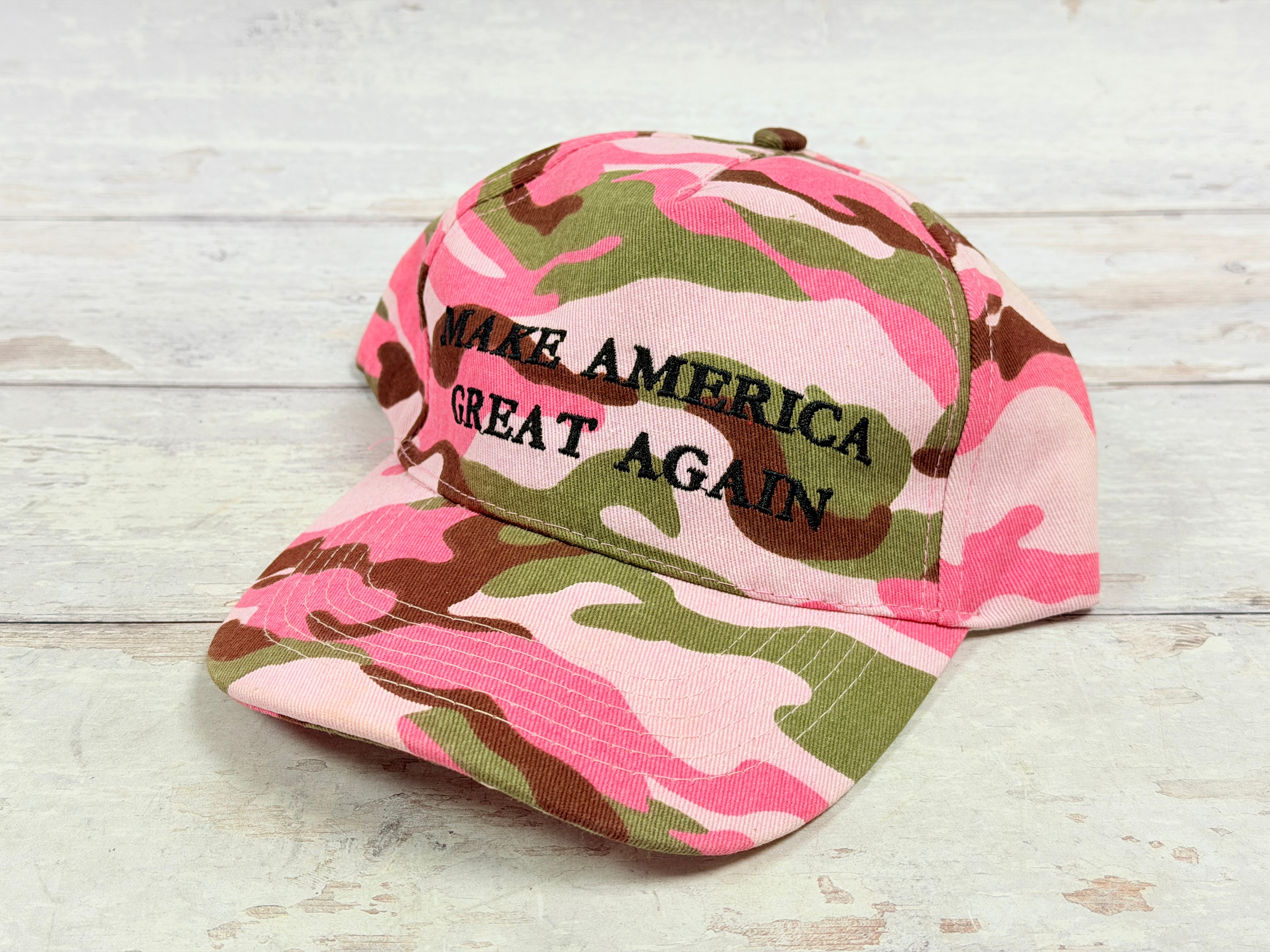 MAGA Pink Camo Hat Women’s Make America Great Again Baseball Cap