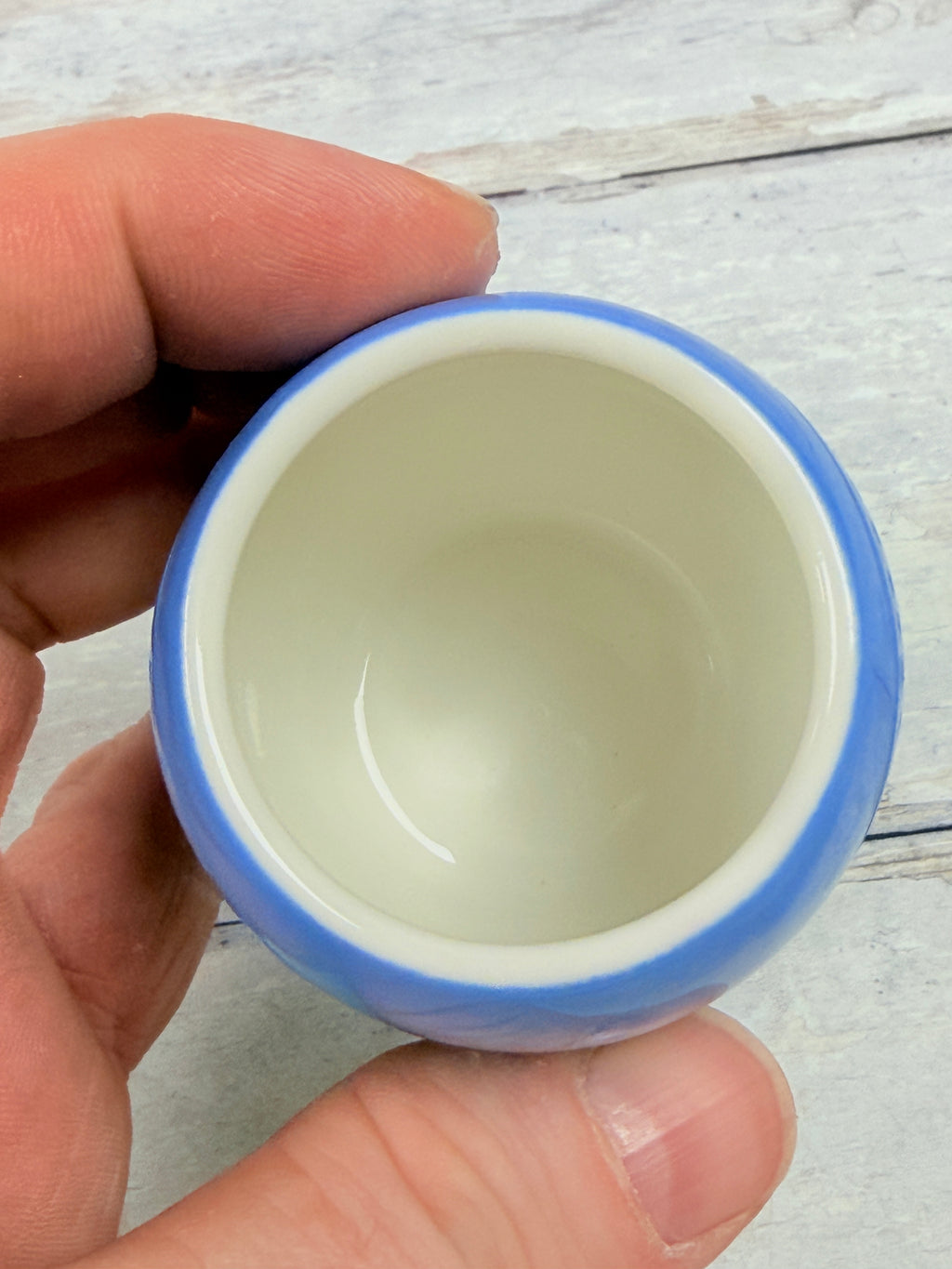 Six Flags America Ceramic Shot Glass - Two Color Ombré