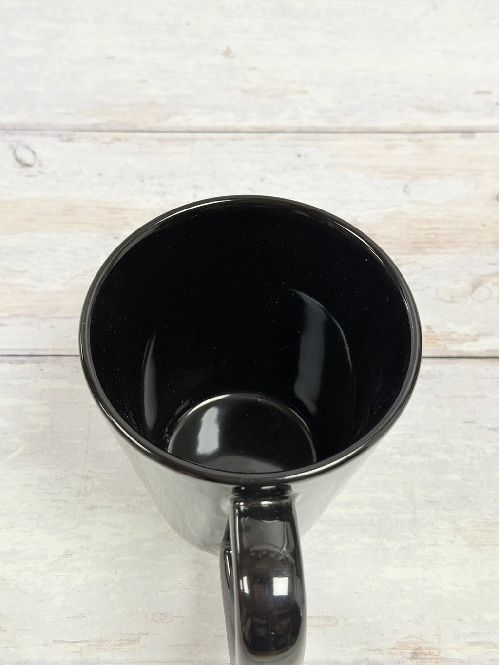 Six Flags America Black Commemorative Coffee Mug
