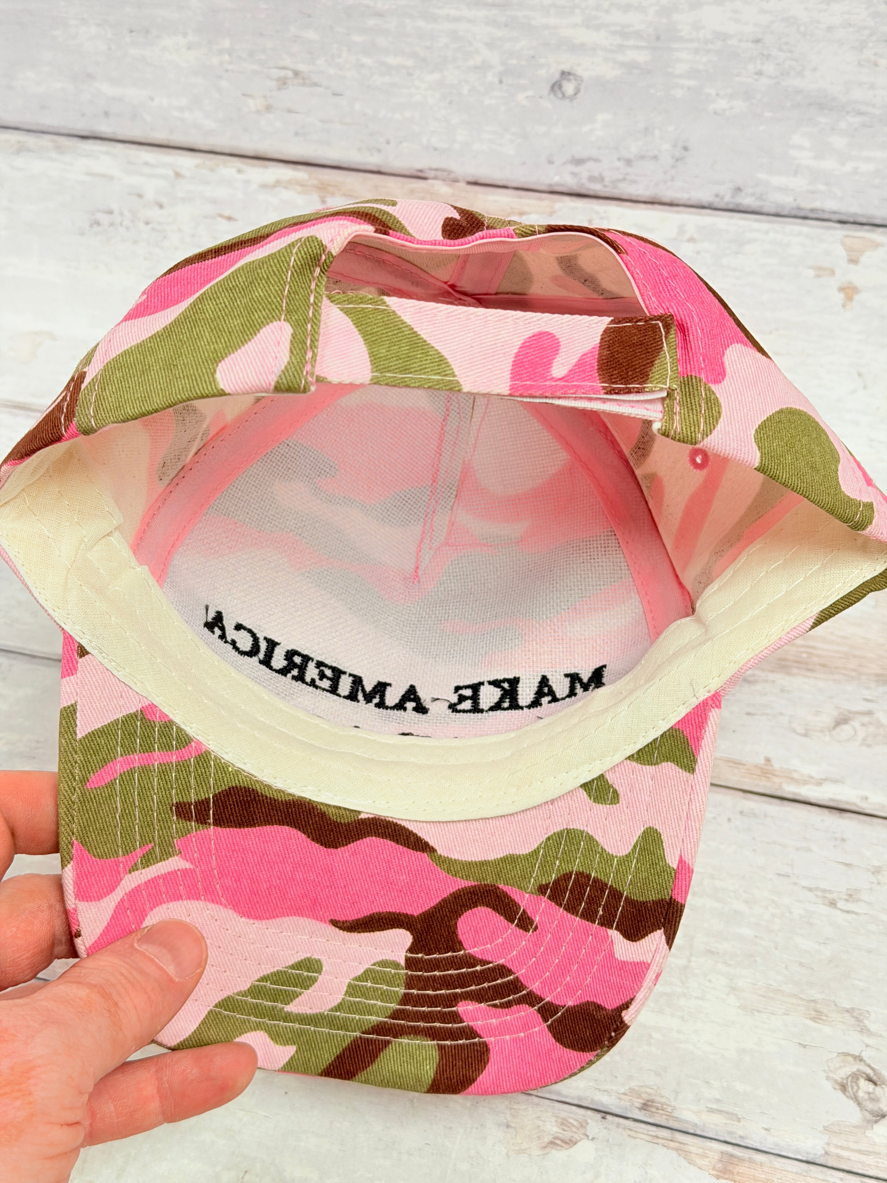 MAGA Pink Camo Hat Women’s Make America Great Again Baseball Cap