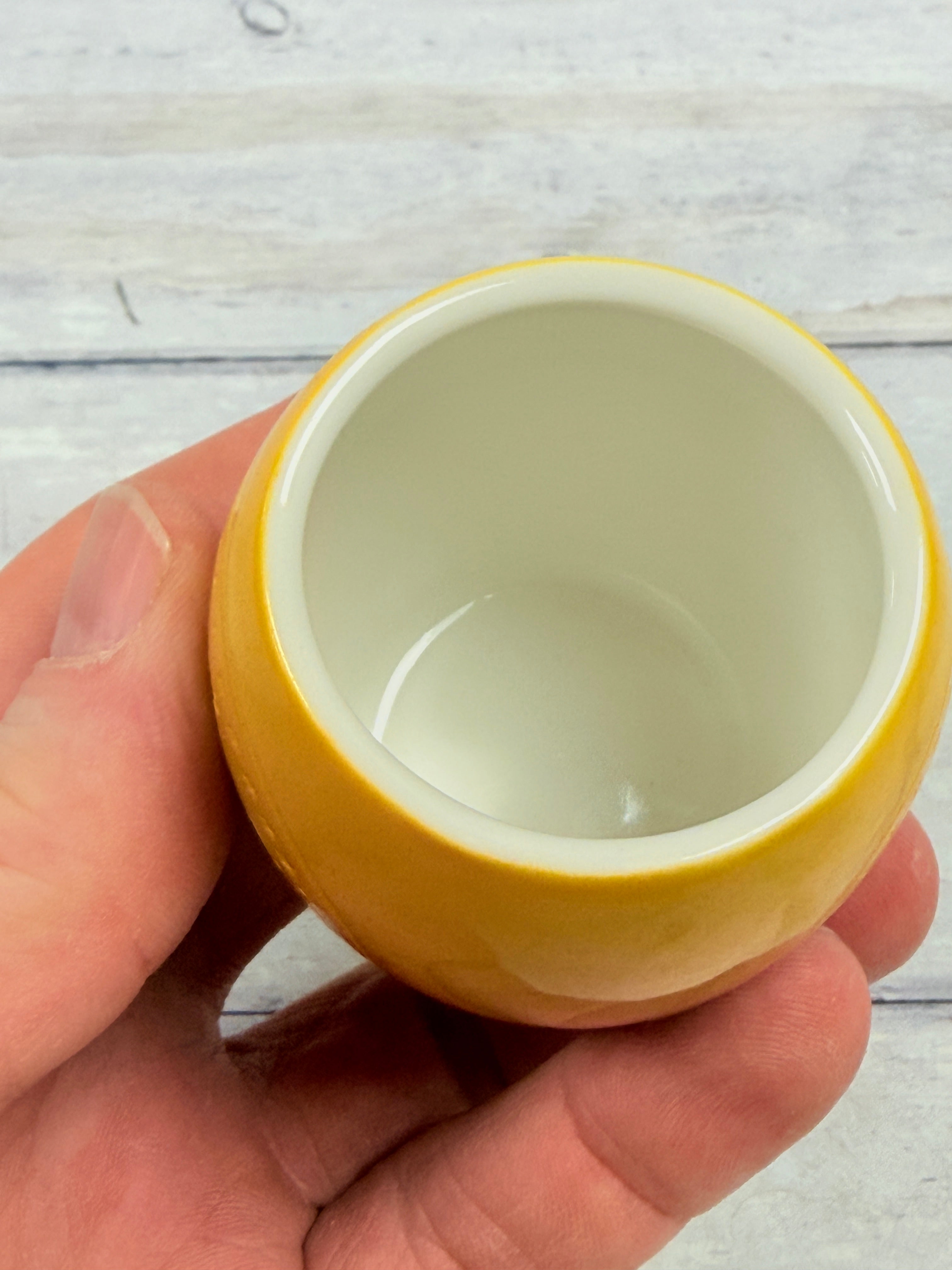 Six Flags America Ceramic Shot Glass - Two Color Ombré