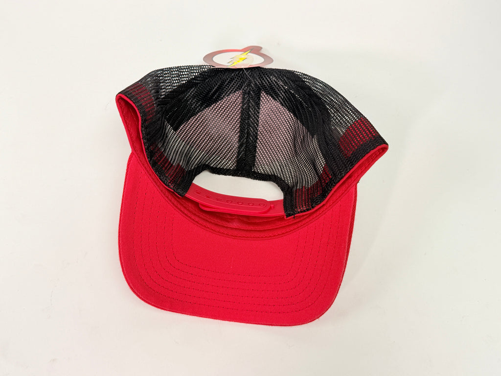 Six Flags The Flash Trucker Snap-Back Hat