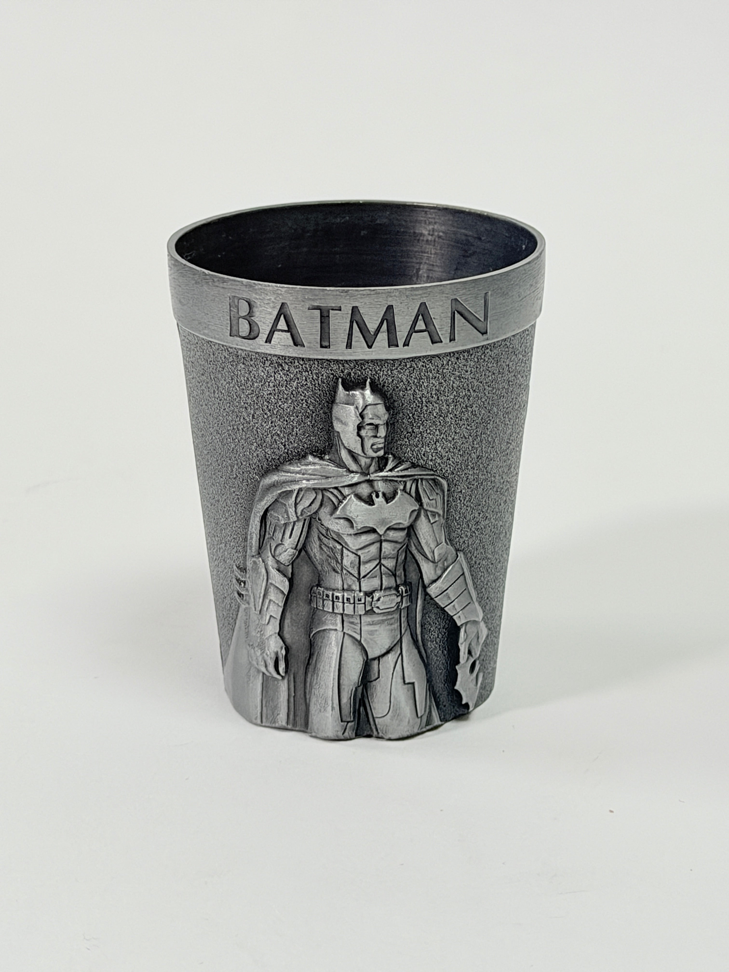 Six Flags Batman The Dark Knight Pewter Shot Glass