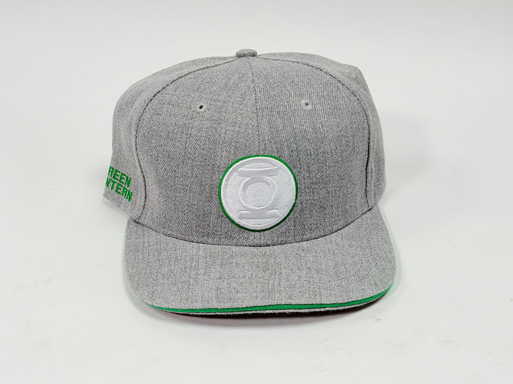 Six Flags Green Lantern Gray & Green Snap-Back Hat