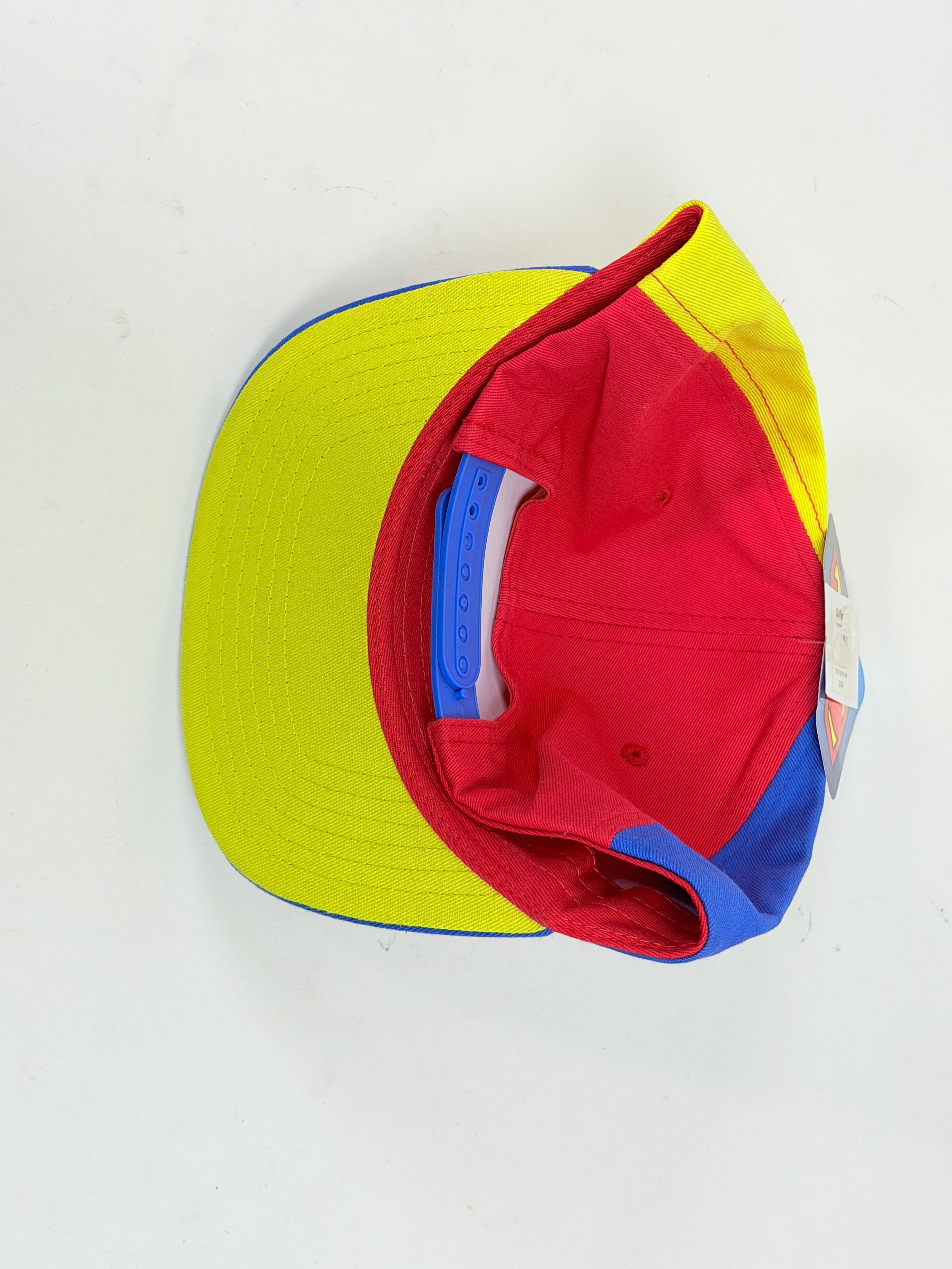 Six Flags Superman Multicolored Snap-Back Hat