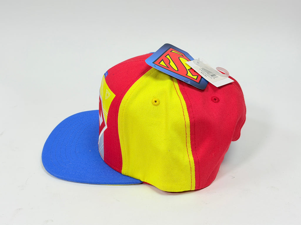 Six Flags Superman Multicolored Snap-Back Hat