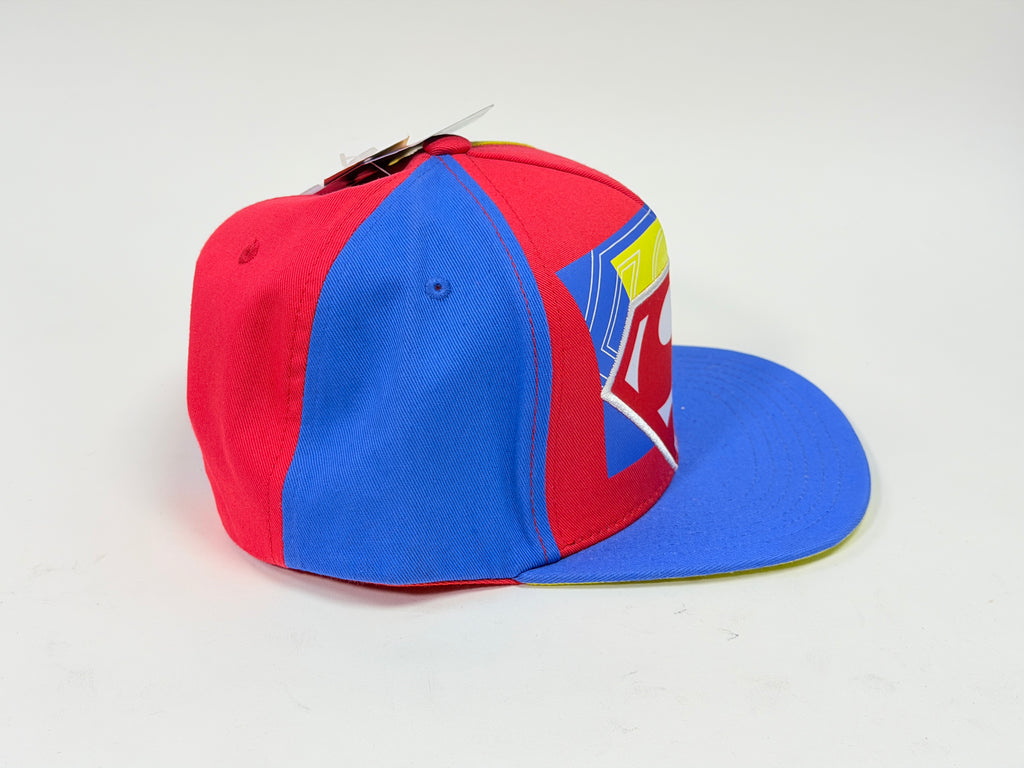 Six Flags Superman Multicolored Snap-Back Hat
