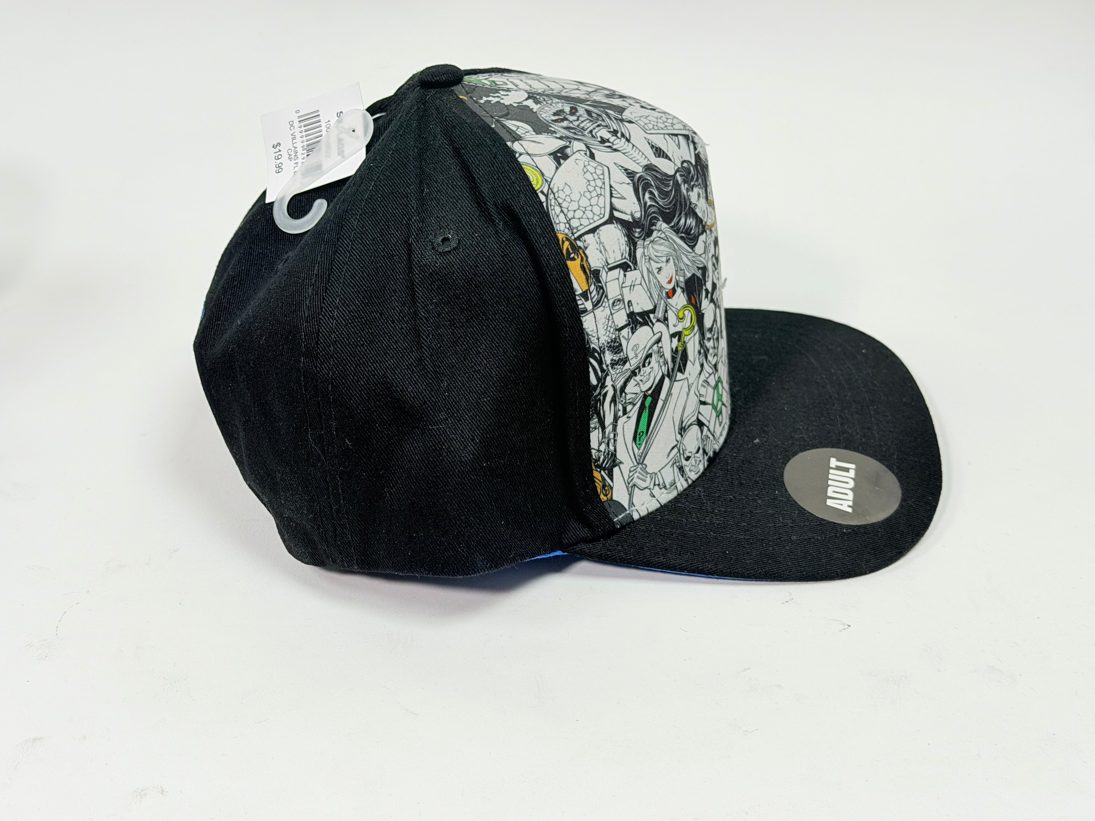 Six Flags DC Comics Villains Black Snap-Back Hat