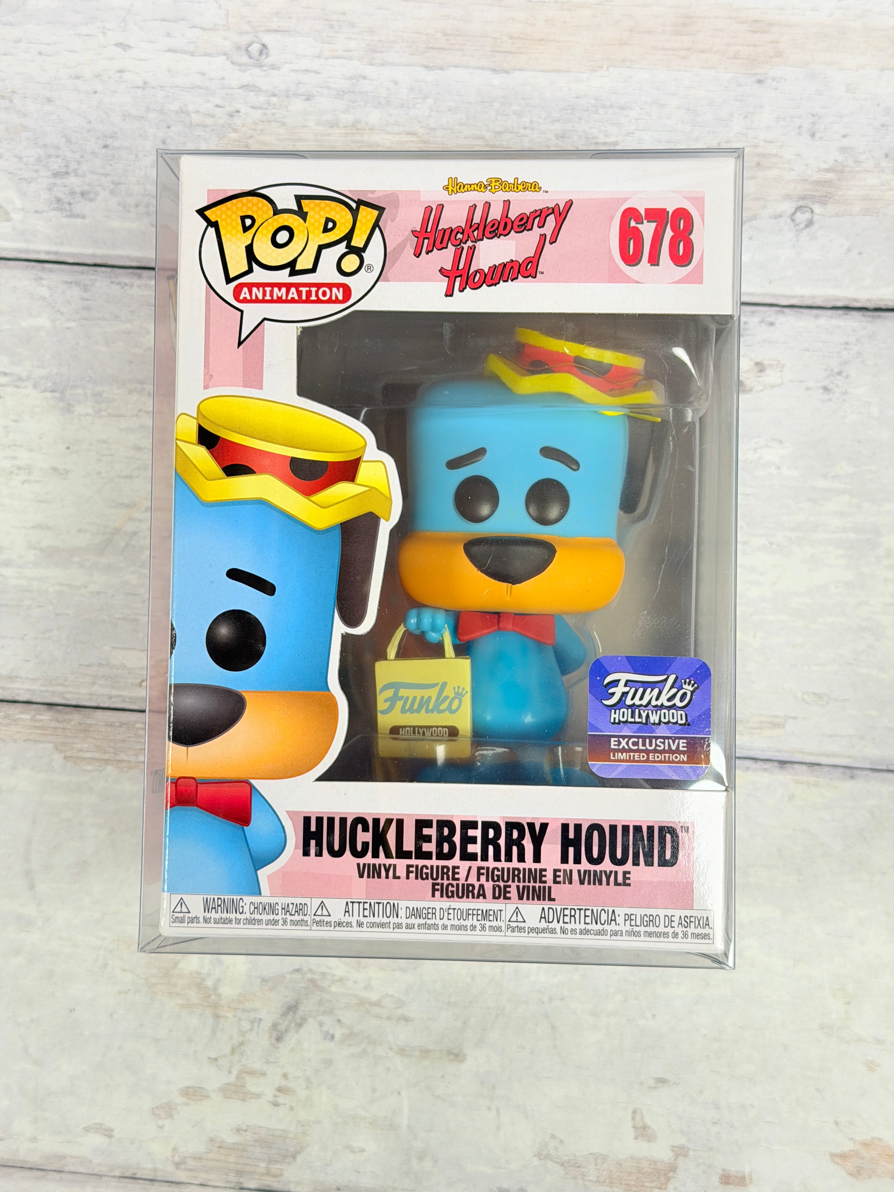 Funko POP! Huckleberry Hound #678 Funko Hollywood Exclusive Limited Edition