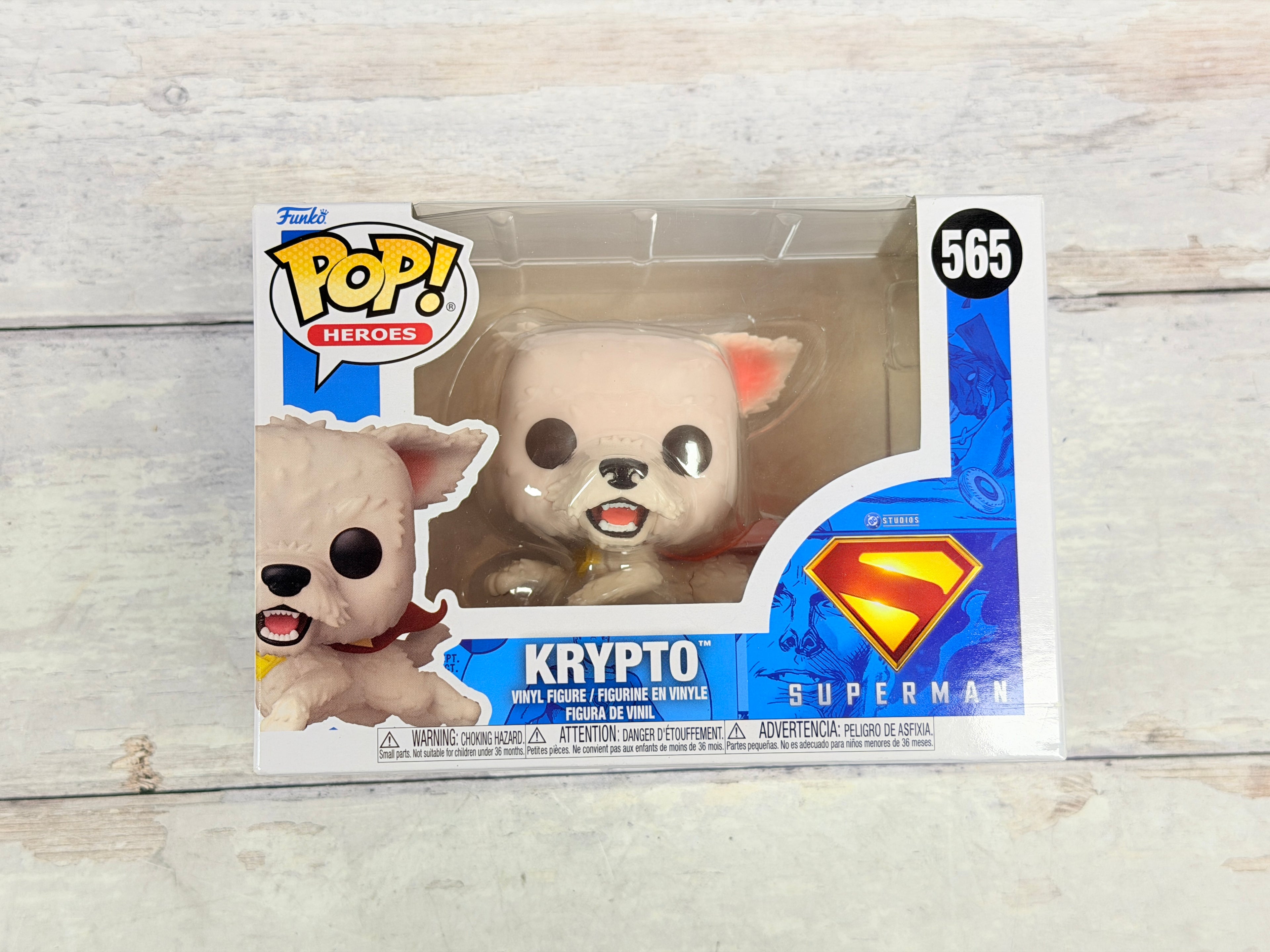 Funko POP! Heroes Krypto #565 DC Studios Superman Vinyl Figure