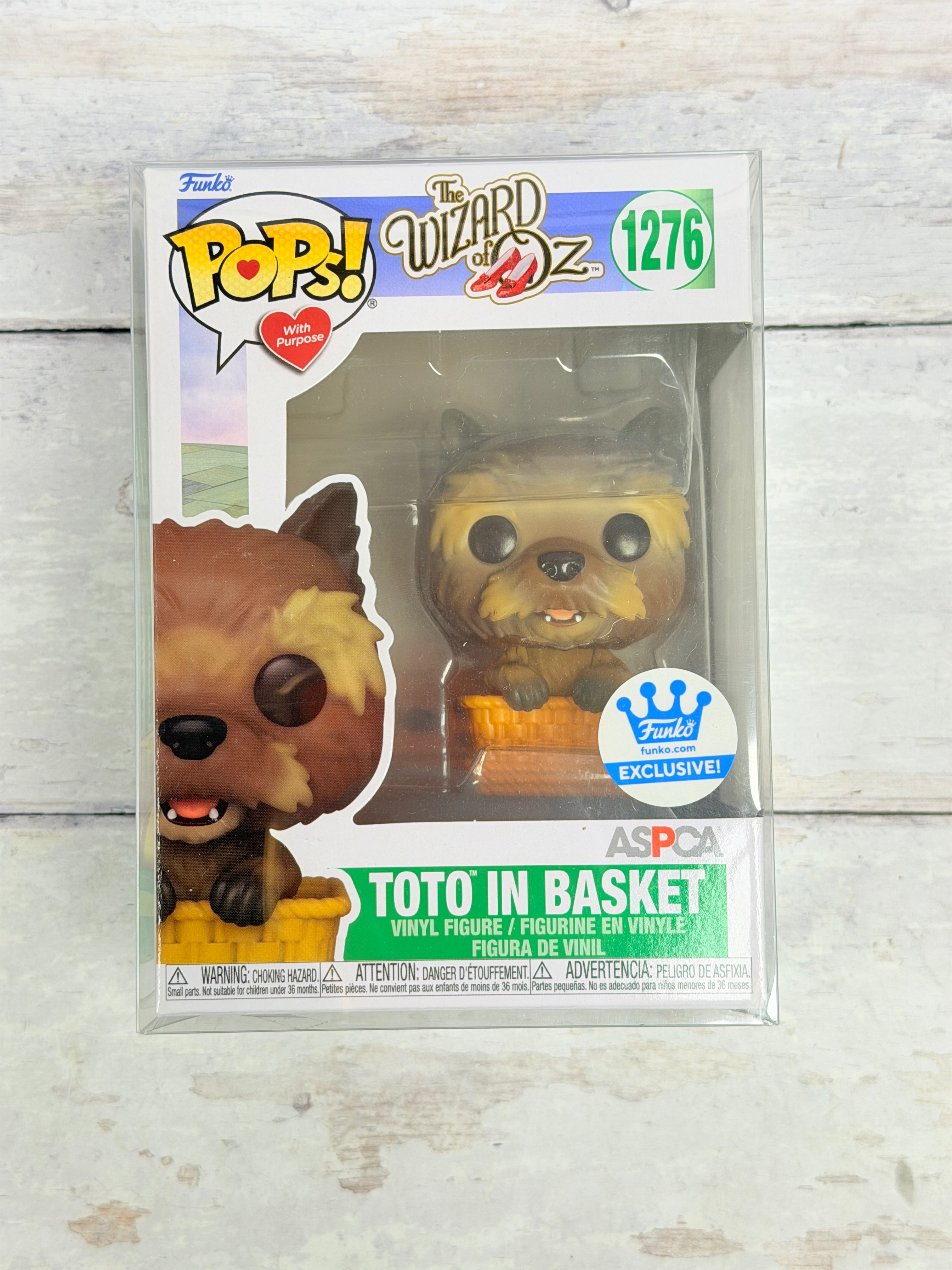 Funko Pop! Toto in Basket #1276 The Wizard of Oz Funko Shop Exclusive