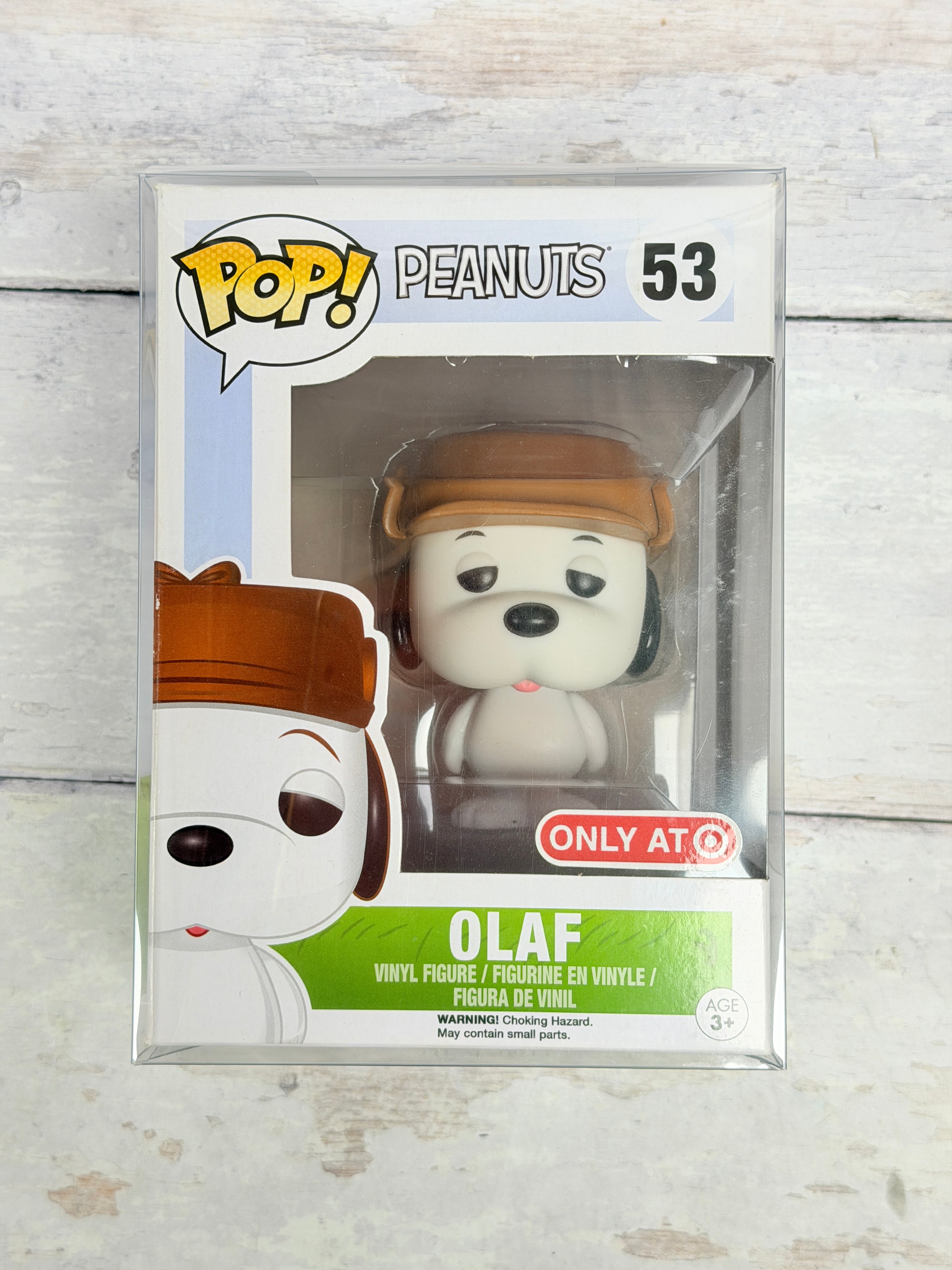 Funko Pop! Peanuts Olaf #53 Target Exclusive Vaulted Figure with Protector