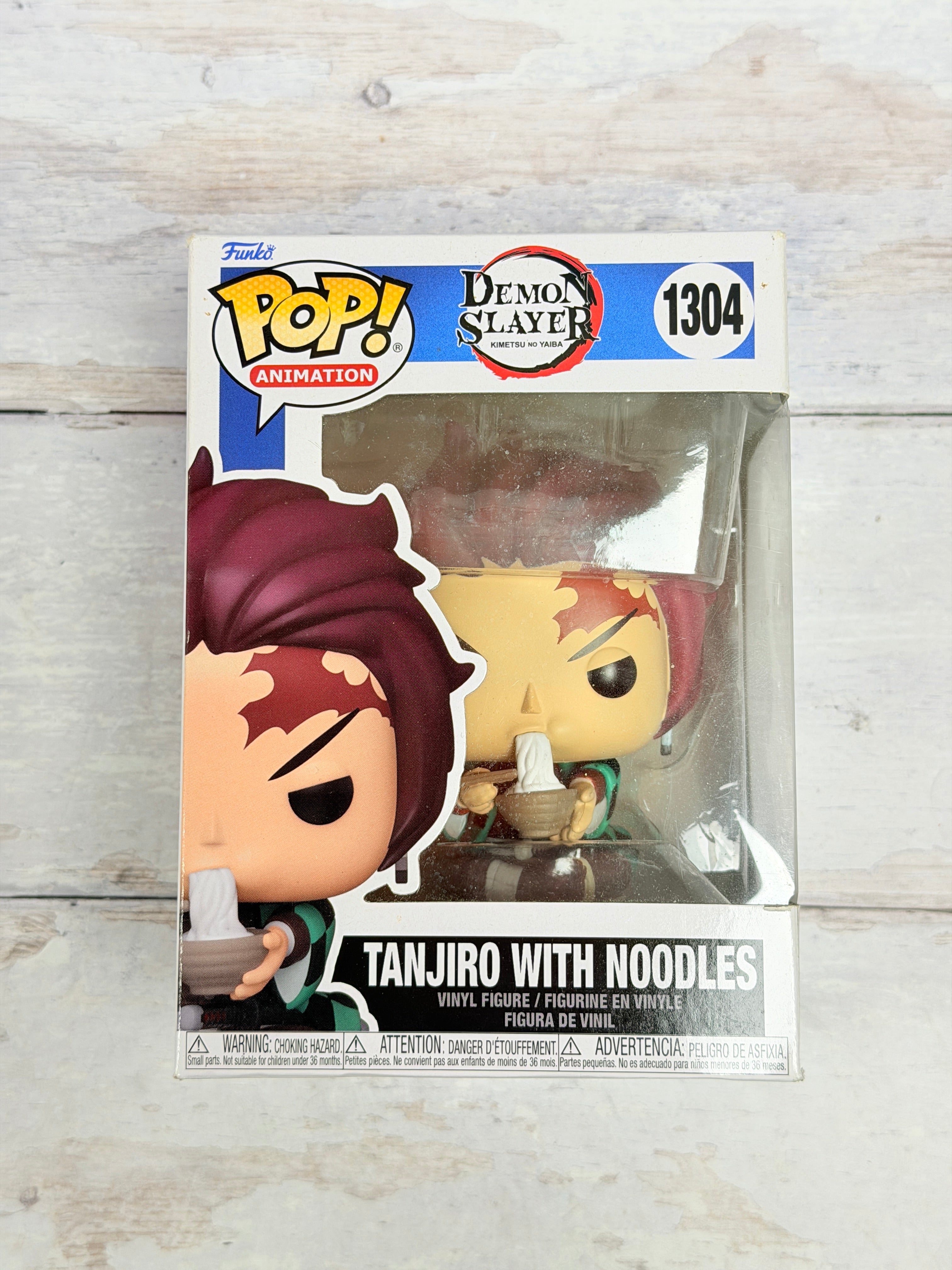 Funko Pop! Demon Slayer Tanjiro with Noodles #1304 Vinyl Figure  Product Description