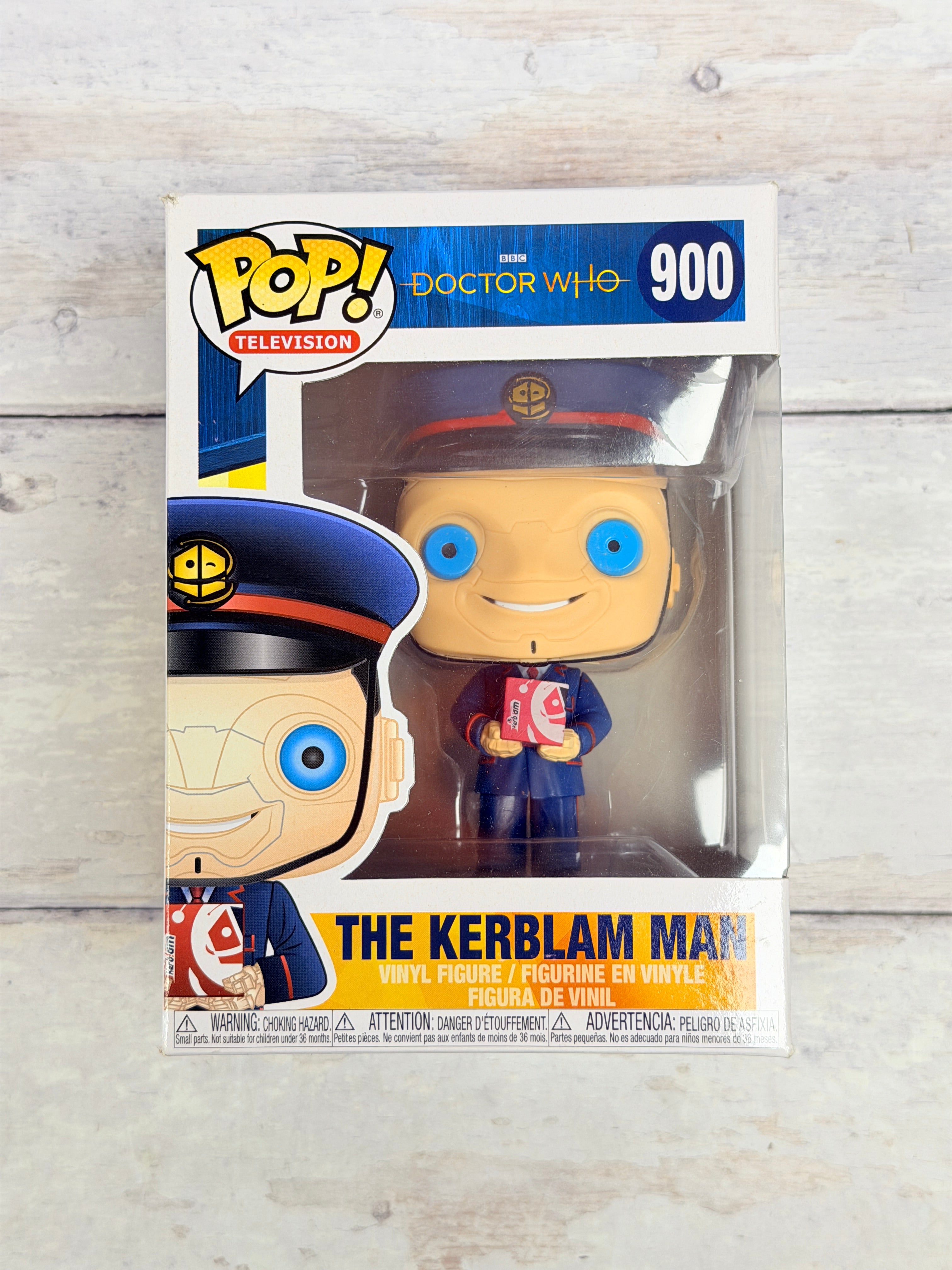Funko Pop! Doctor Who The Kerblam Man #900 Vinyl Figure