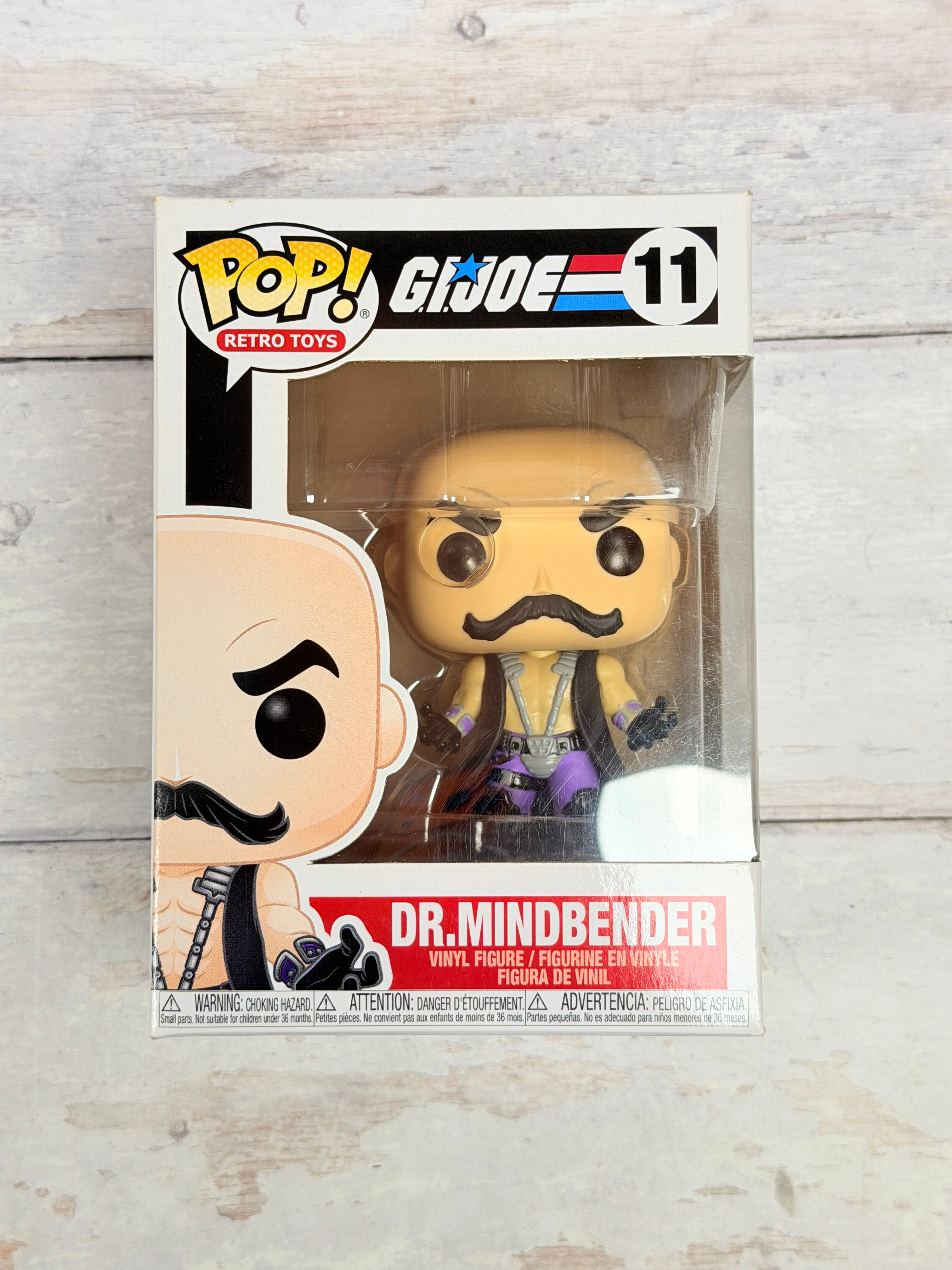 Funko Pop! G.I. Joe Dr. Mindbender #11 Retro Toys Vaulted Vinyl Figure