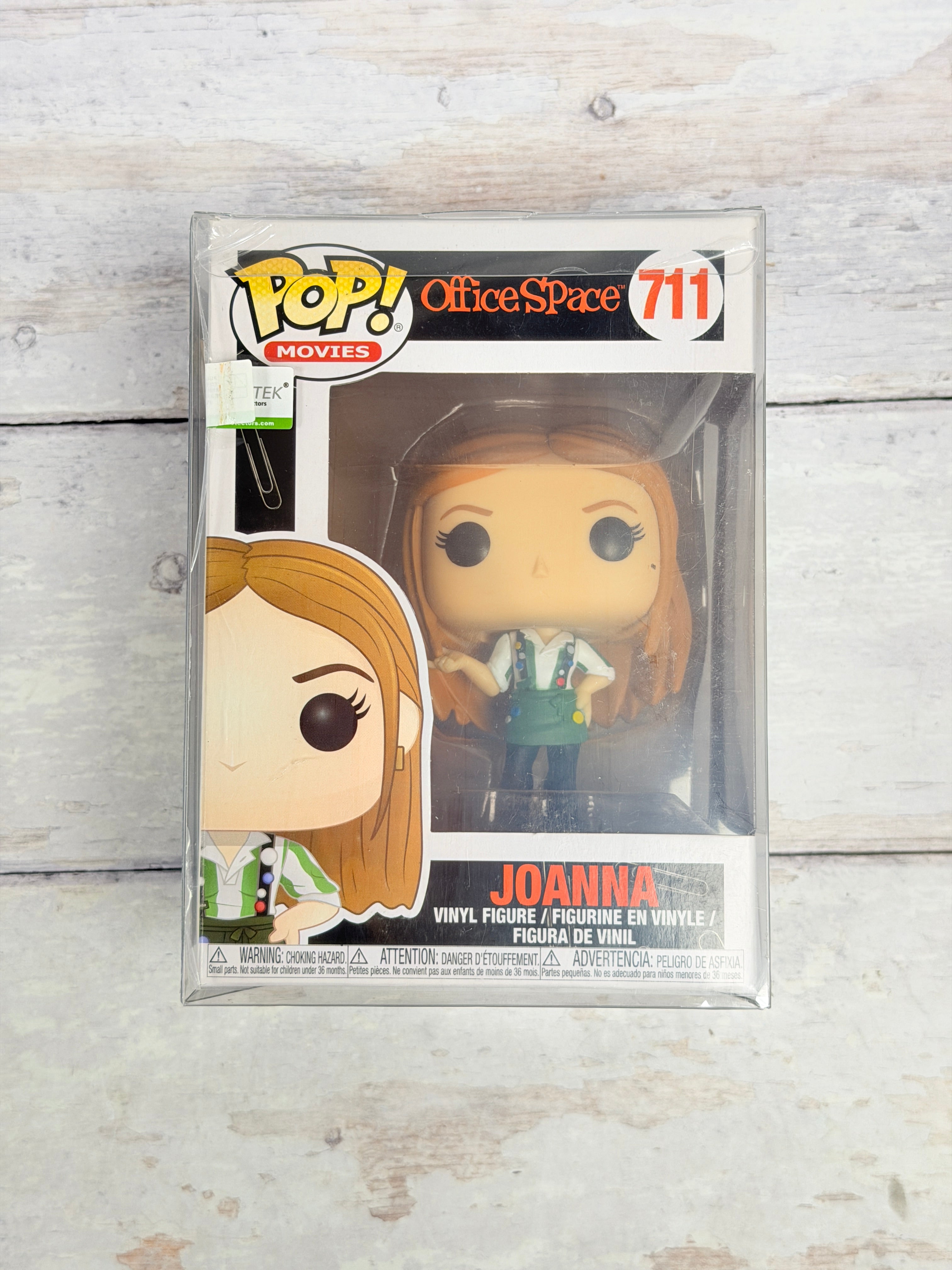 Funko Pop! Office Space Joanna #711 Vaulted Vinyl Figure with Protector