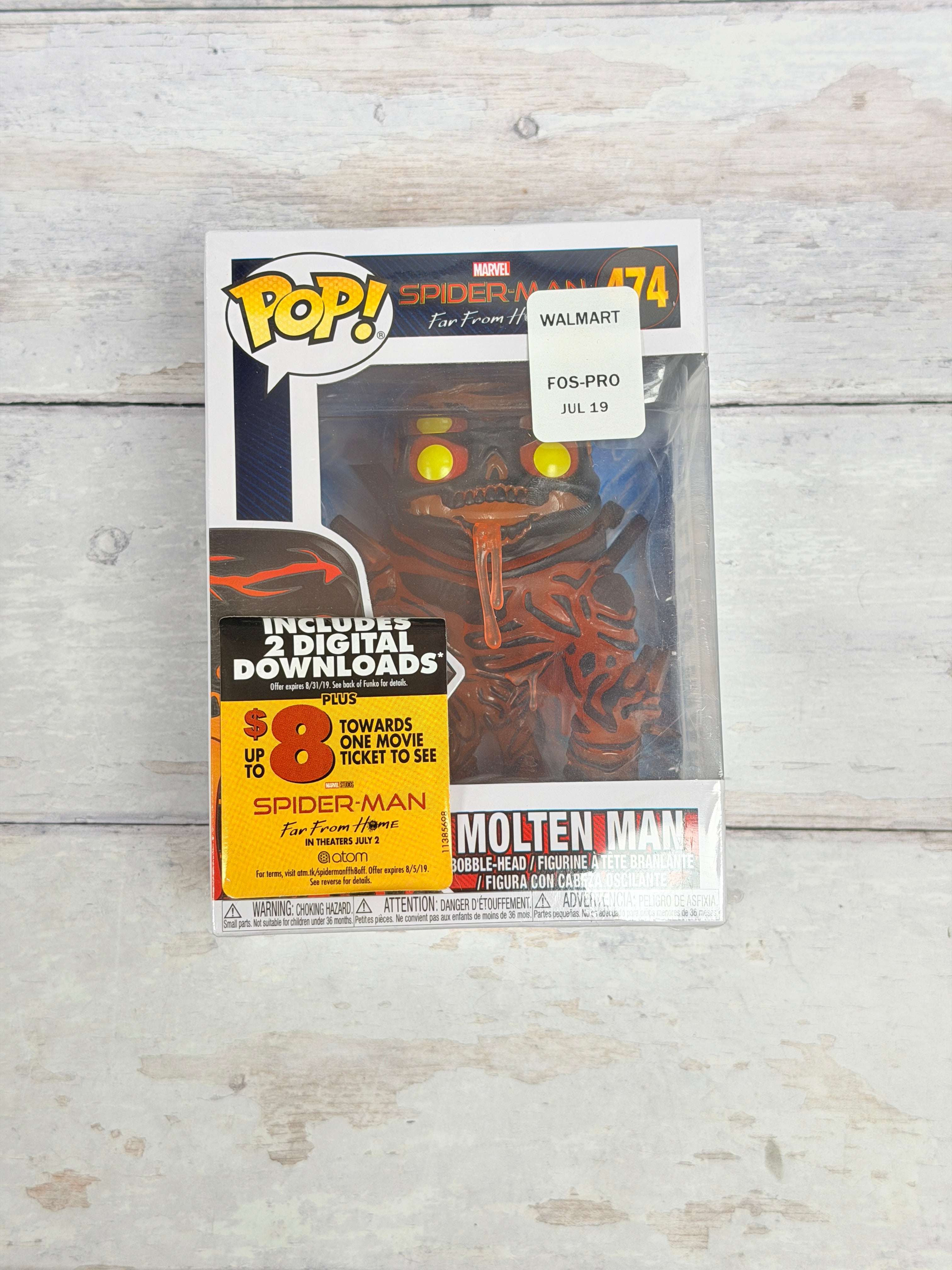 Funko Pop! Marvel Molten Man #474 Spider-Man Far From Home