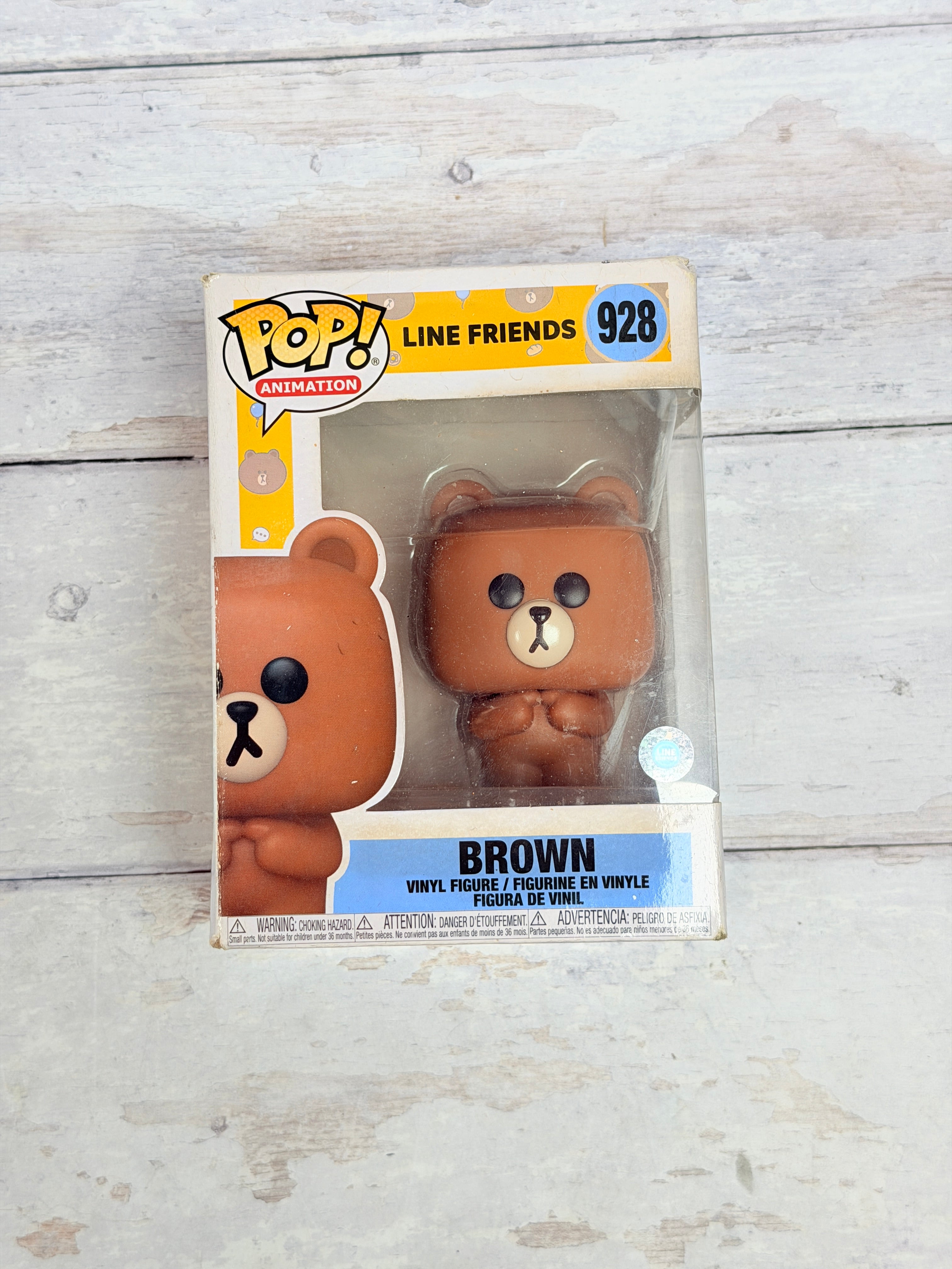 Funko Pop! LINE FRIENDS Brown #928 Vinyl Figure