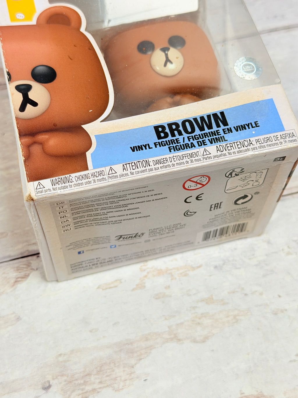 Funko Pop! LINE FRIENDS Brown #928 Vinyl Figure