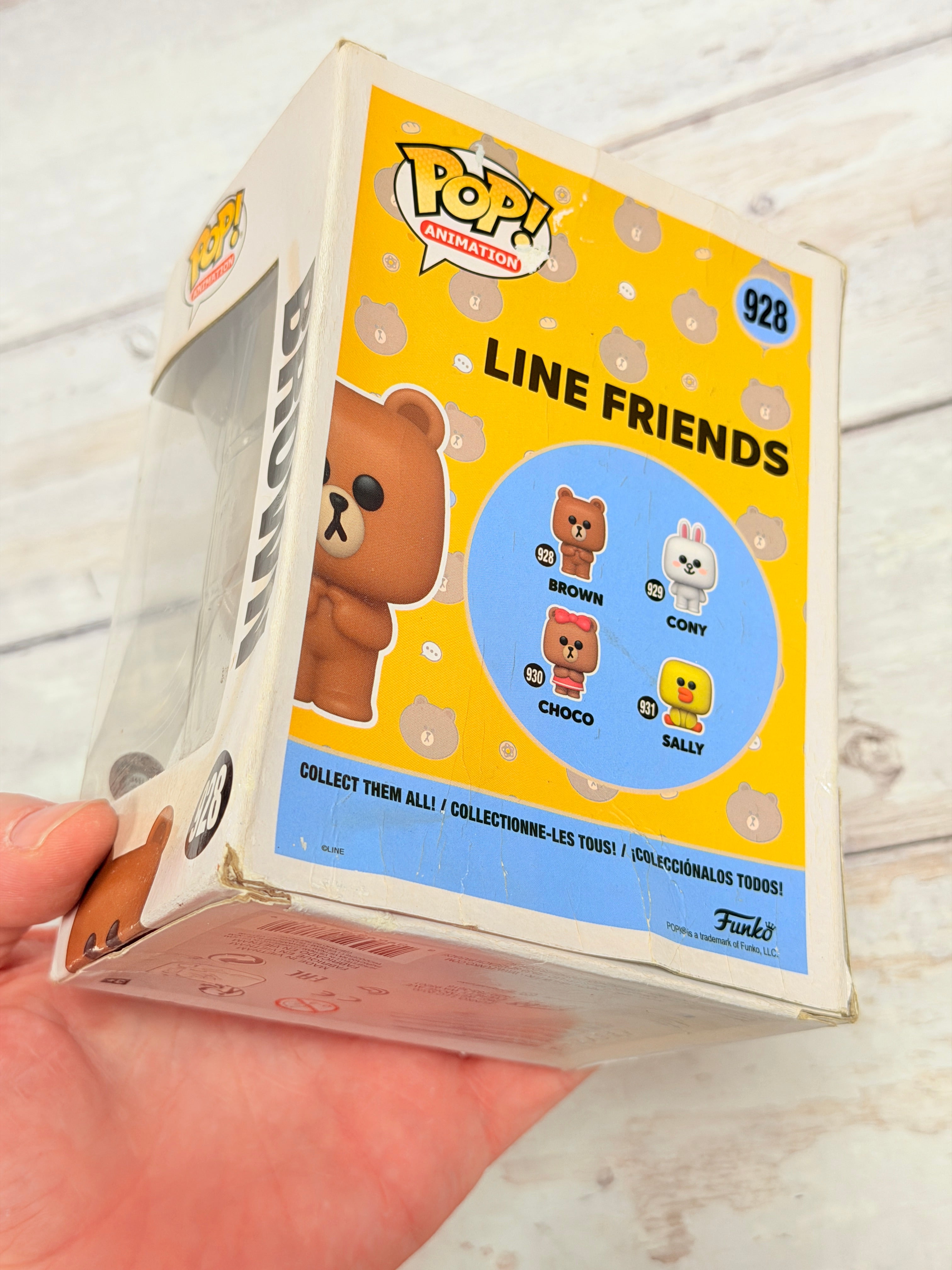 Funko Pop! LINE FRIENDS Brown #928 Vinyl Figure