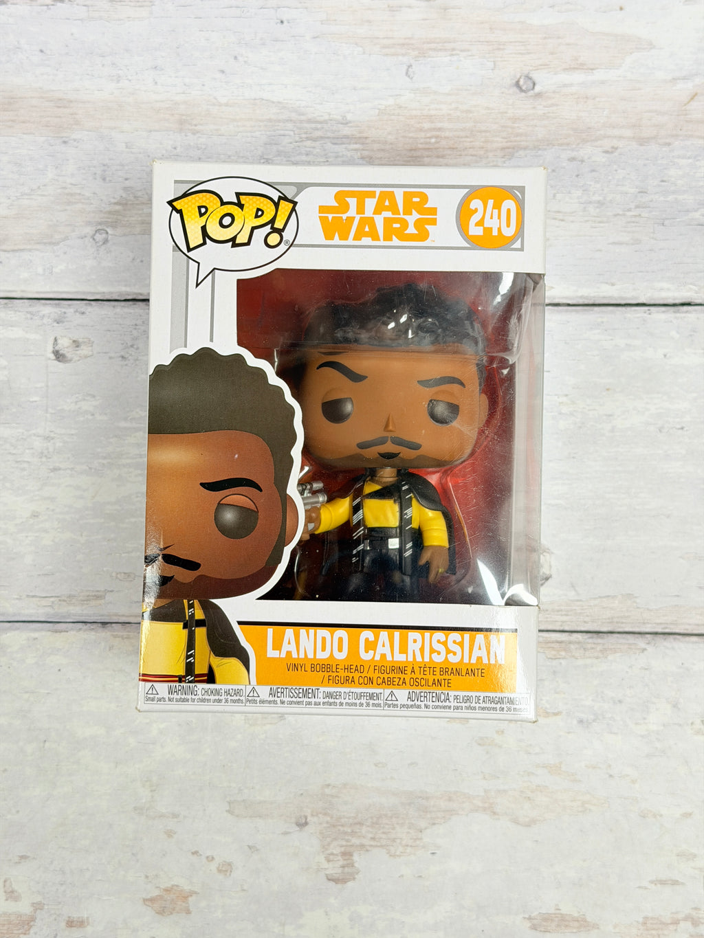 Funko Pop! Star Wars Lando Calrissian #240 Solo Vinyl Bobble-Head