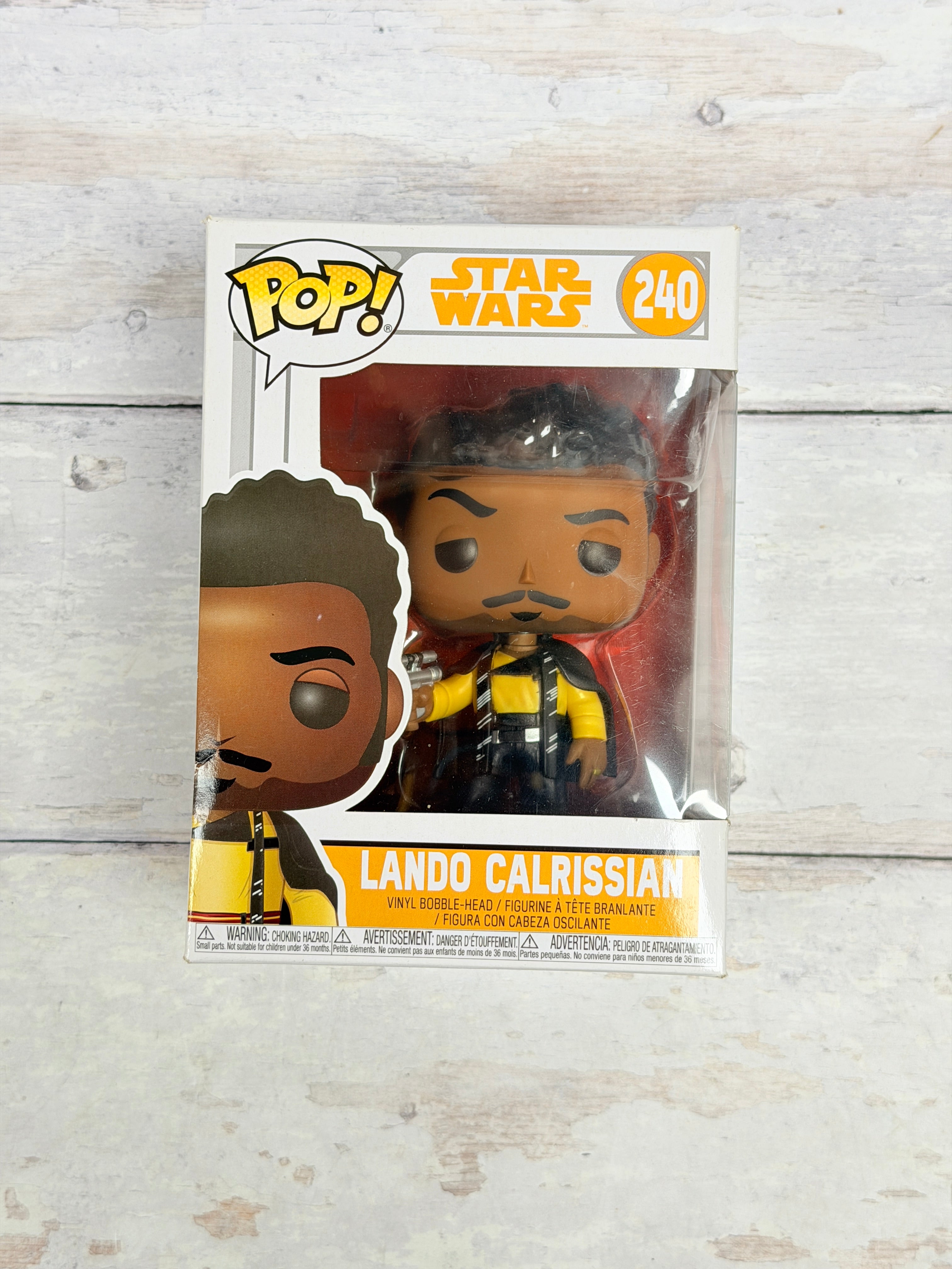 Funko Pop! Star Wars Lando Calrissian #240 Solo Vinyl Bobble-Head