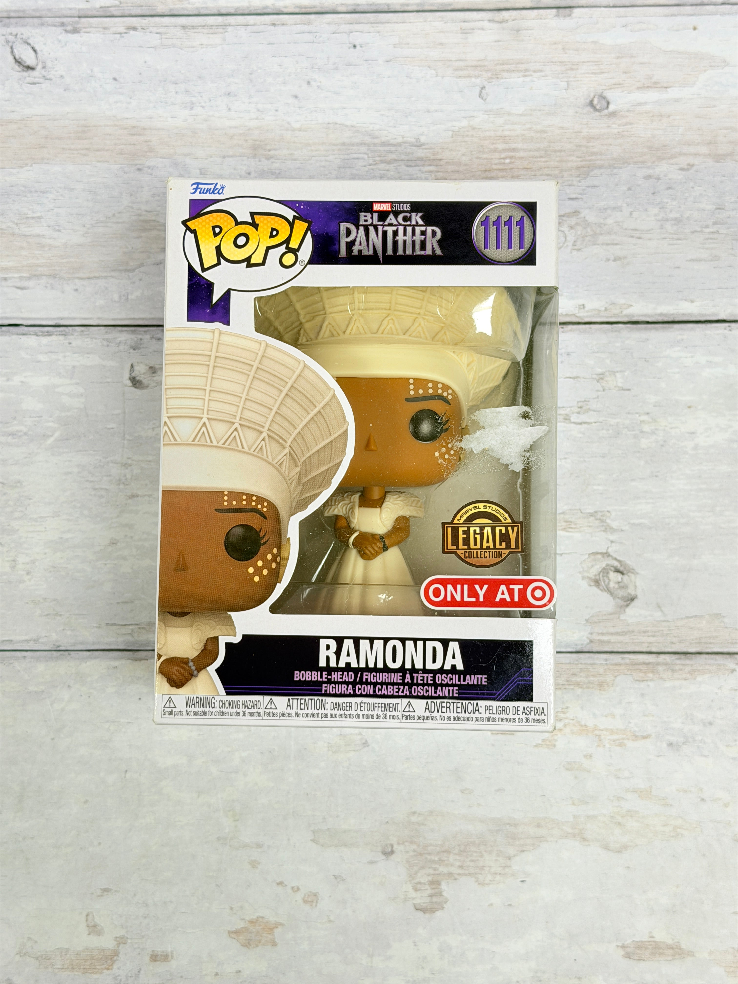 Funko Pop! Marvel Queen Ramonda #1111 Black Panther Target Exclusive