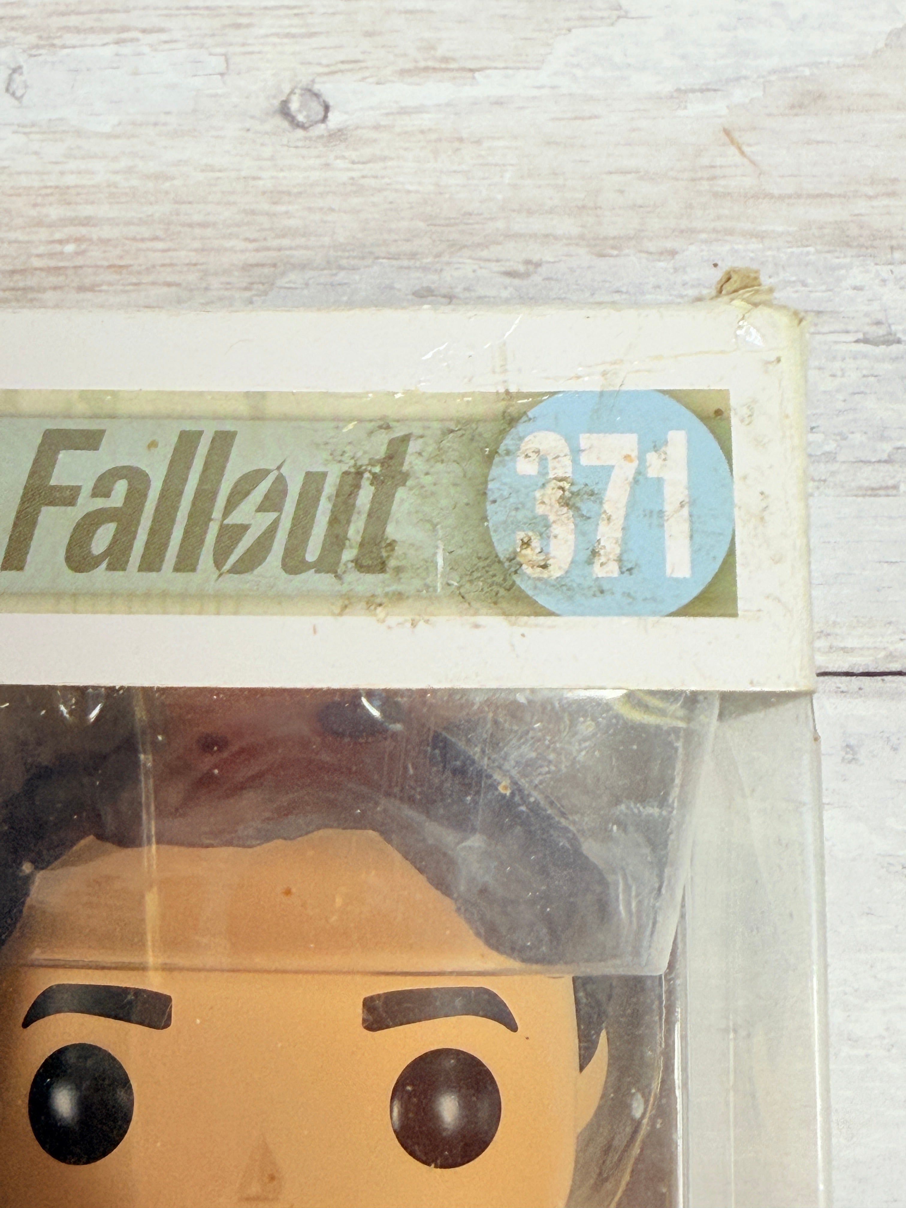 Funko Pop! Fallout Vault Dweller Male #371 with Nuka-Cola Damaged Box