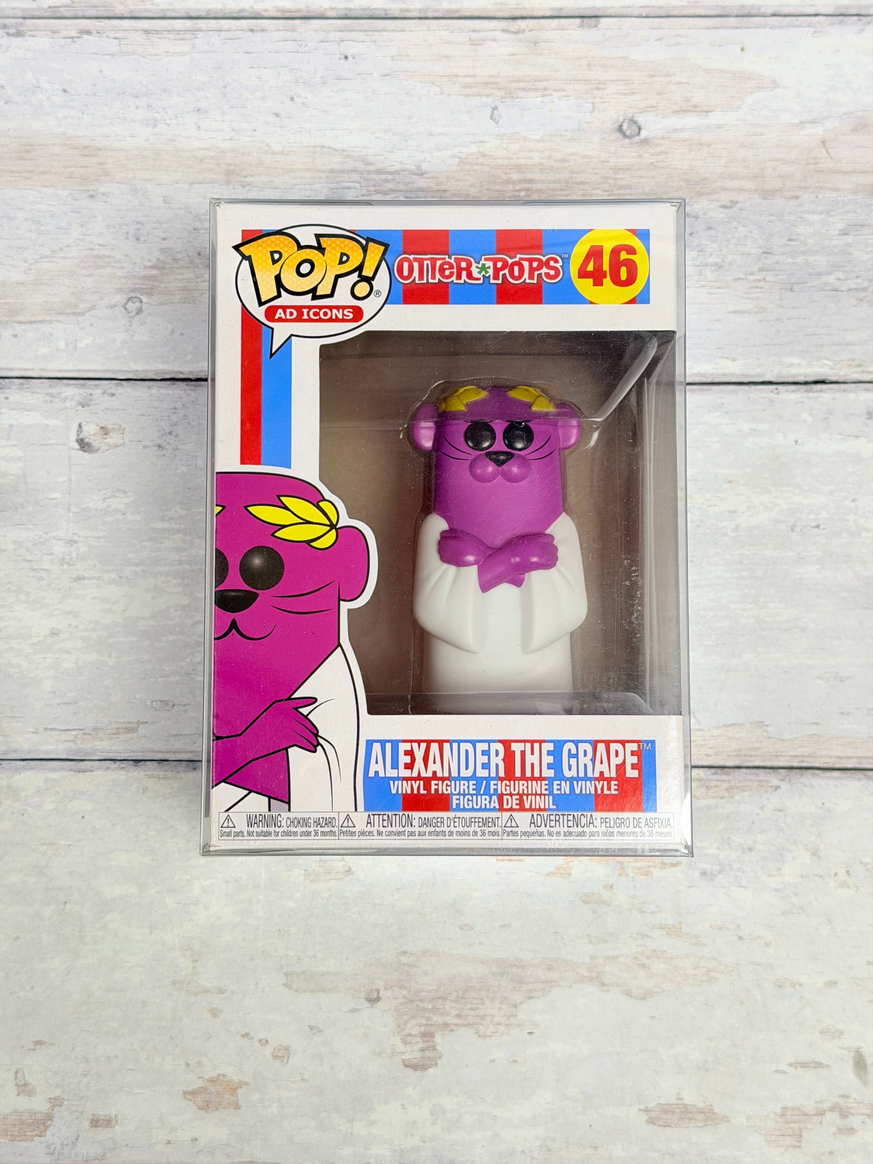 Funko Pop! Otter Pops Alexander the Grape #46 Ad Icons Figure