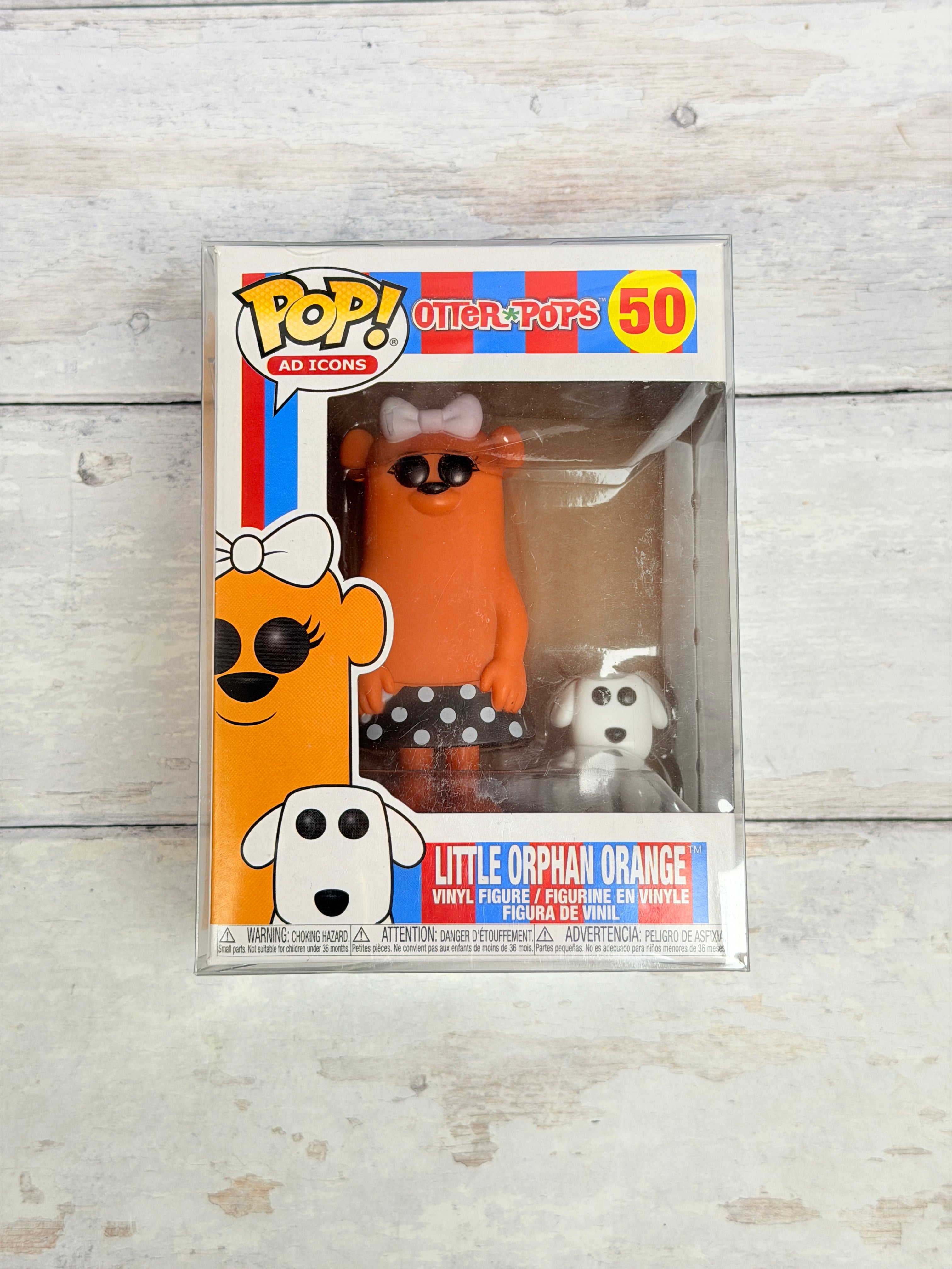 Funko Pop! Otter Pops Little Orphan Orange #50 Ad Icons Figure