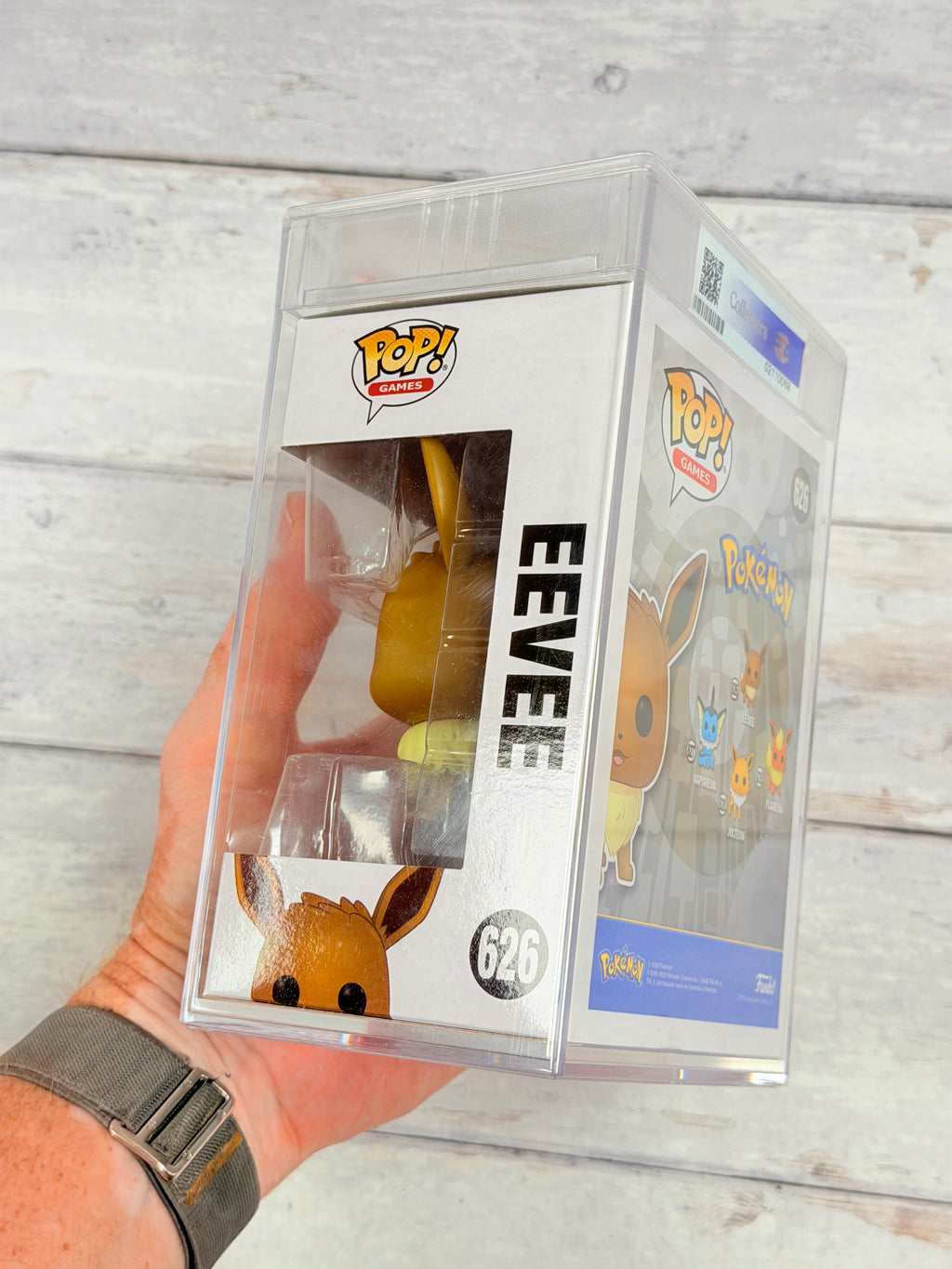 PSA 8.5 Funko Pop! Pokémon Eevee #626 Graded Vinyl Figure