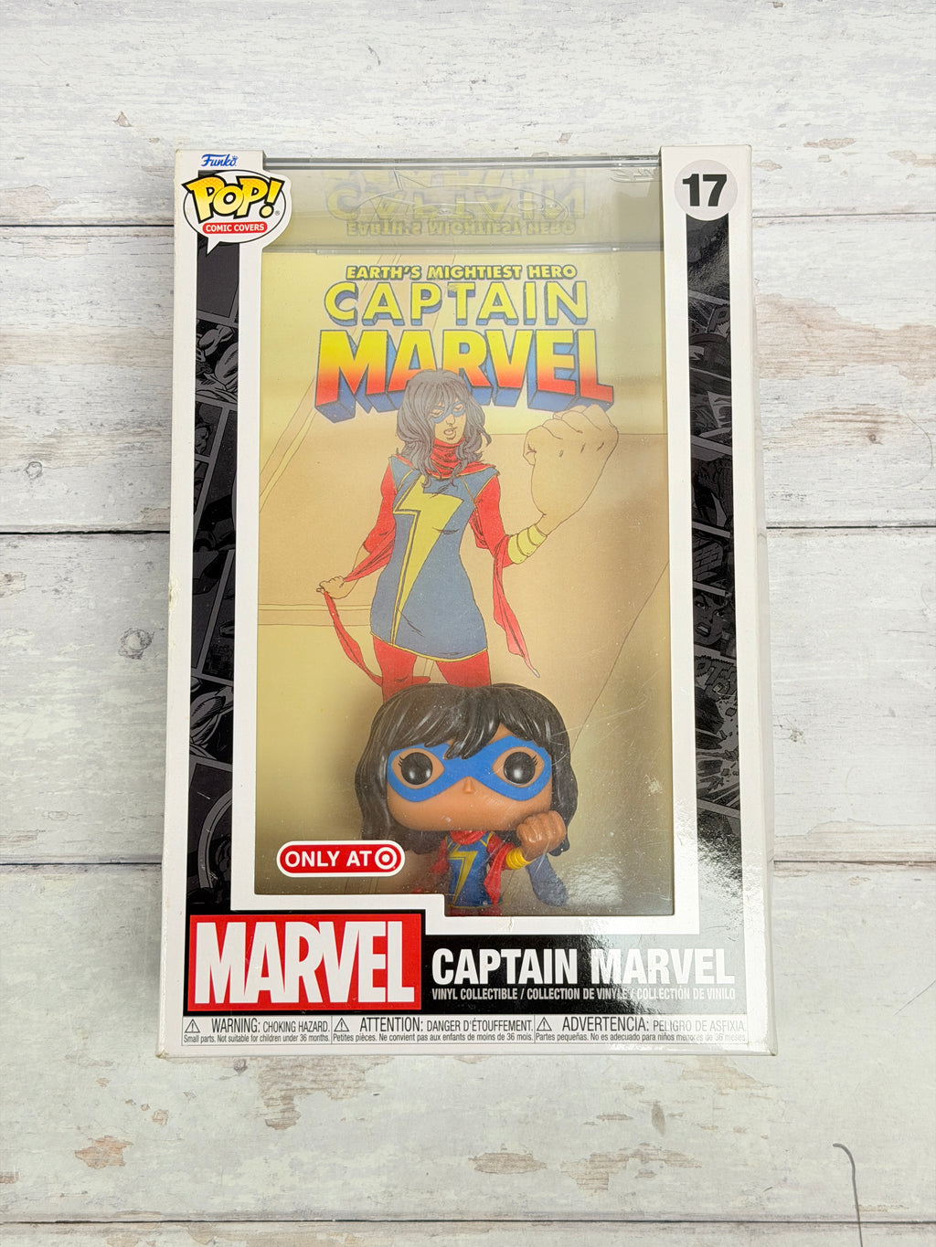 Funko Pop! Comic Covers Captain Marvel #17 Target Exclusive Kamala Khan