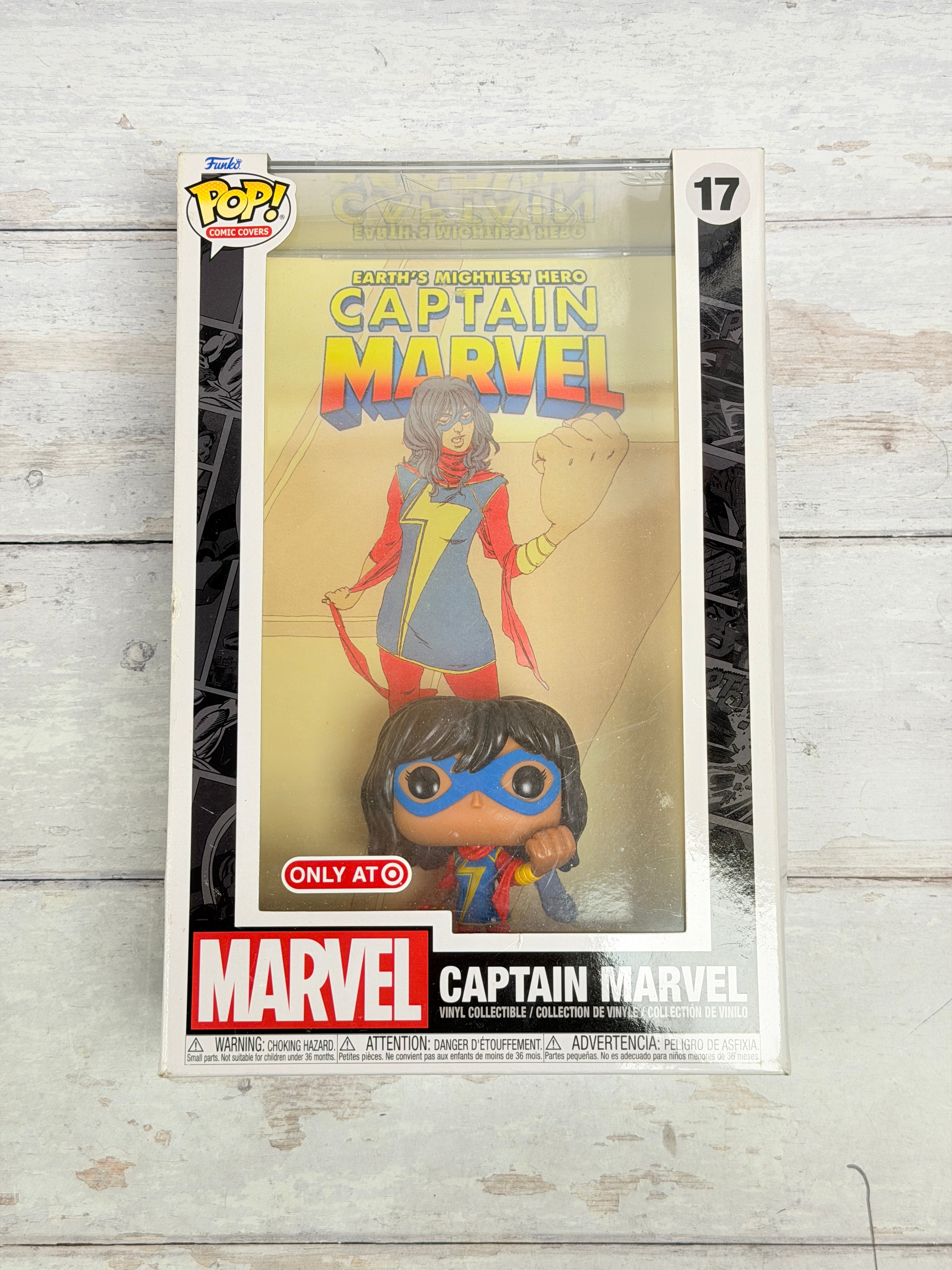 Funko Pop! Comic Covers Captain Marvel #17 Target Exclusive Kamala Khan