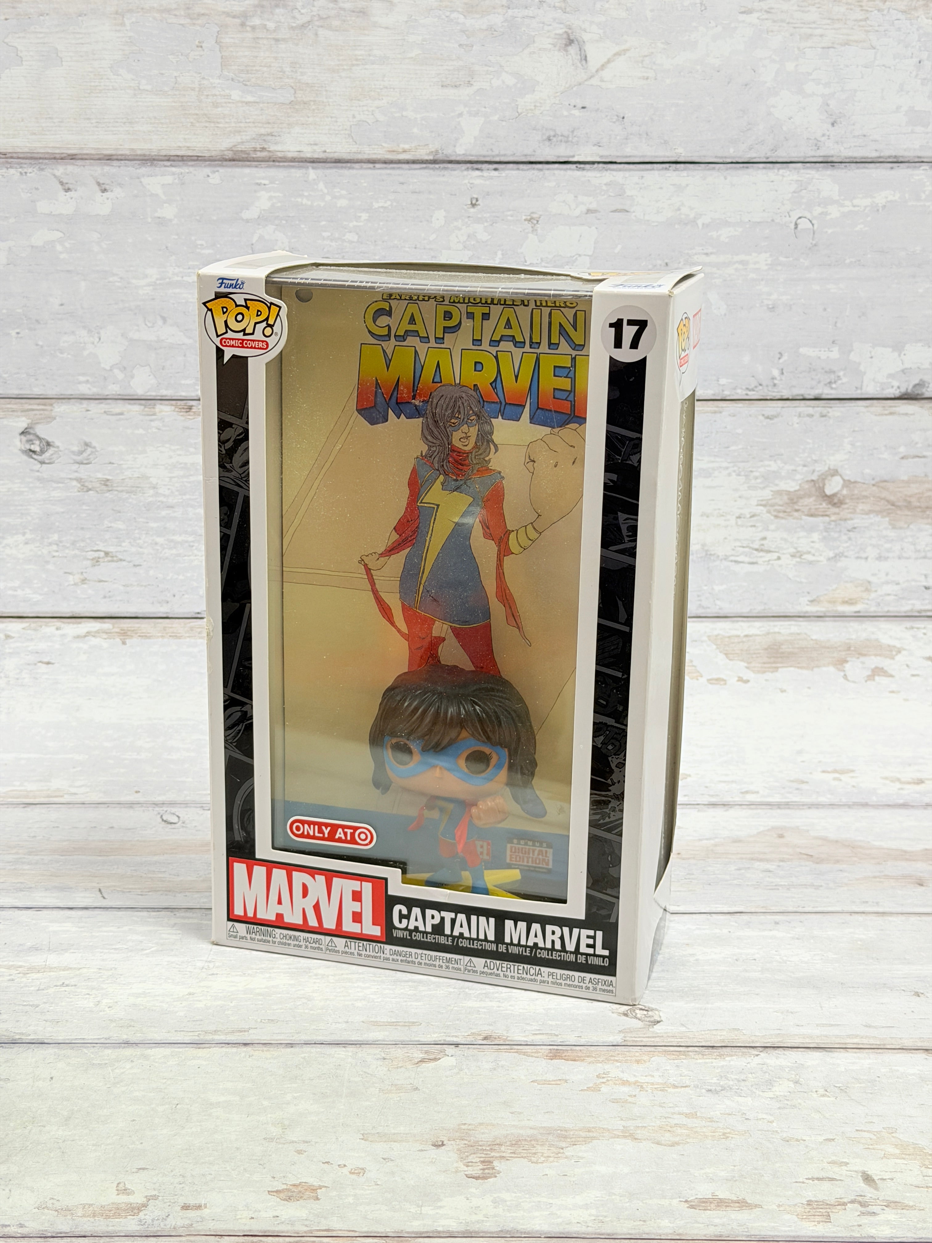 Funko Pop! Comic Covers Captain Marvel #17 Target Exclusive Kamala Khan
