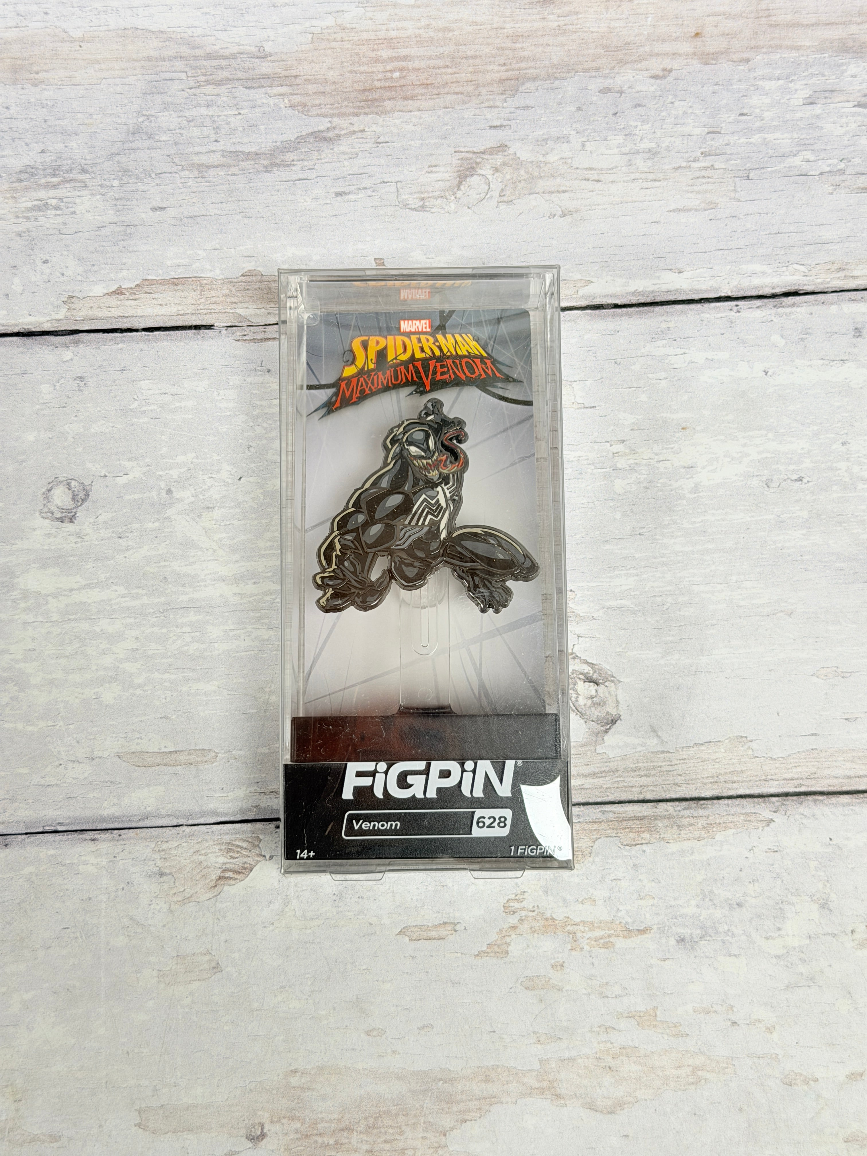 FiGPiN Marvel Venom #628 Spider-Man Maximum Venom Enamel Pin